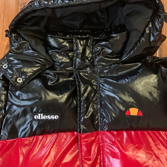 ELLESSE: ALME HOODED PUFFER JACKET - Picture 2 of 4